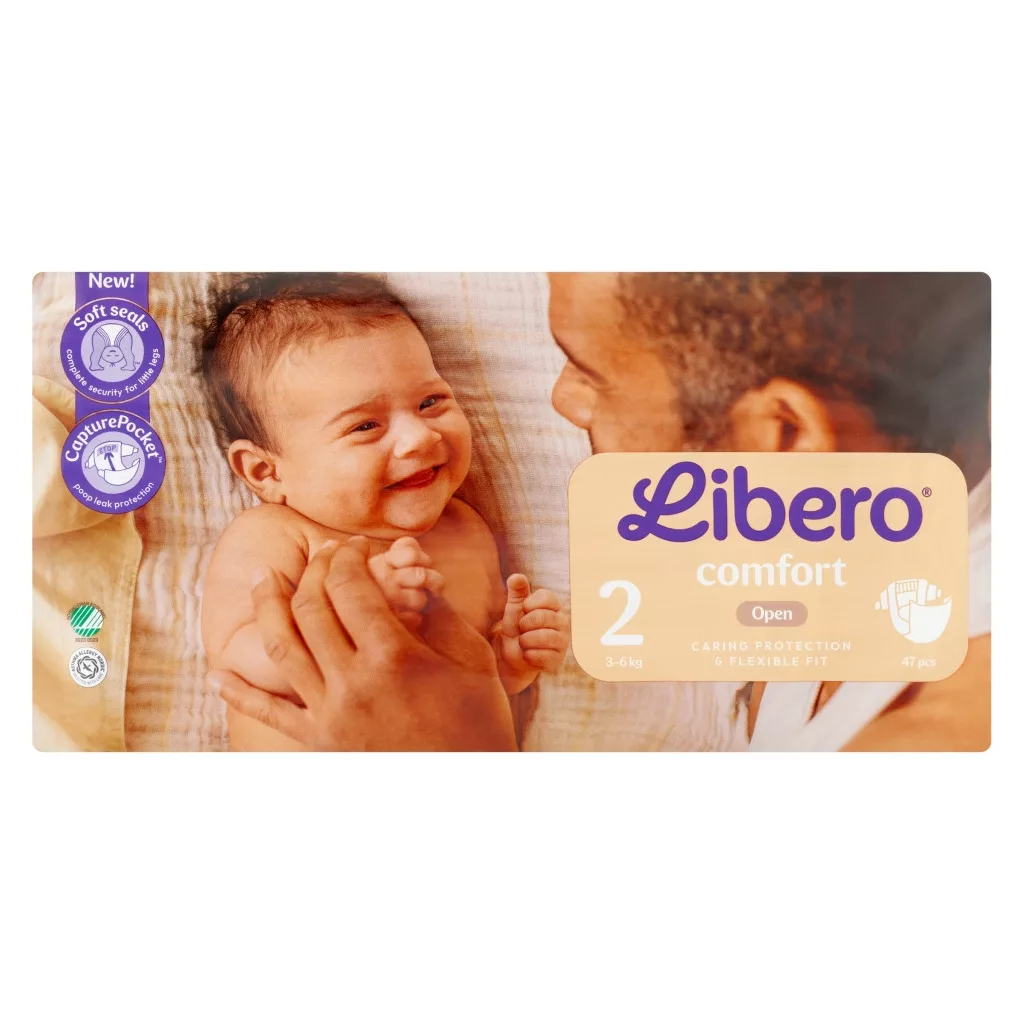 Libero Comfort pelenka 2, 3-6 kg, 47 db