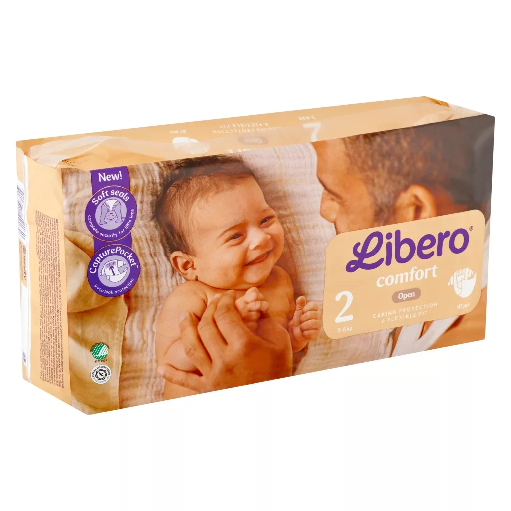 Libero Comfort pelenka 2, 3-6 kg, 47 db