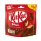 KitKat Ball ropogós búzapehelygolyók fehér krémmel és tejcsokoládéval bevonva (140 g)