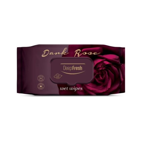 Deep Fresh Dark rose törlőkendő (120 db)