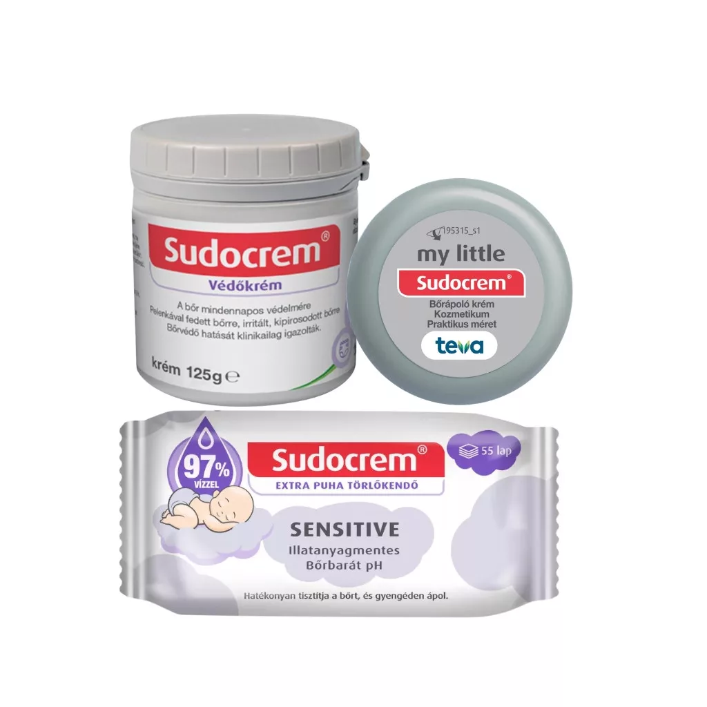 Sudocrem bőrápoló szeretetcsomag