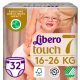 Libero Touch 7 pelenka, 16-26 kg, 32 db