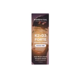 Nordvital D3+K2 Forte csepp (30 ml)