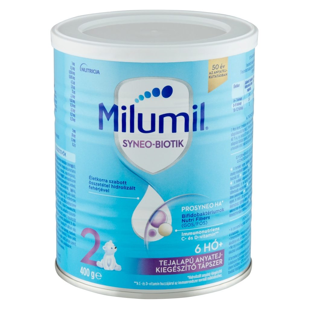 Milumil HA 2 Prosyneo anyatej-kiegészítő tápszer 6-12hó (400 g)