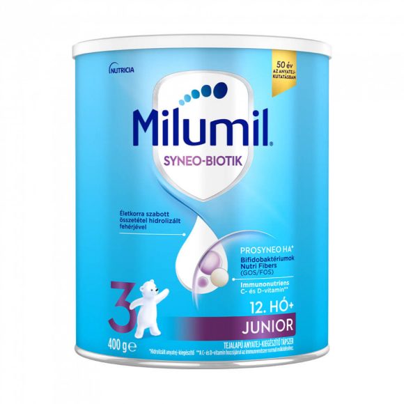Milumil HA 3 ProSyneo tejalapú junior ital (hidrolizált fehérjével) 12 hó+ (400 g)