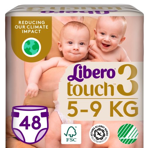 Libero Touch 3 pelenka, 5-9 kg, 48 db