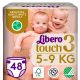 Libero Touch 3 pelenka, 5-9 kg, 48 db