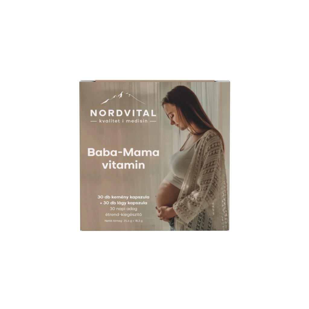 Nordvital Baba-Mama vitamin (30+30 db)