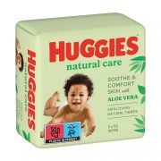 Huggies Natural Care törlőkendő 3x56 db