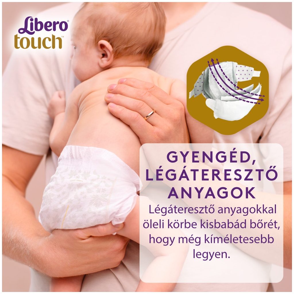 Libero Touch 4 pelenka, 7-11 kg, 44 db