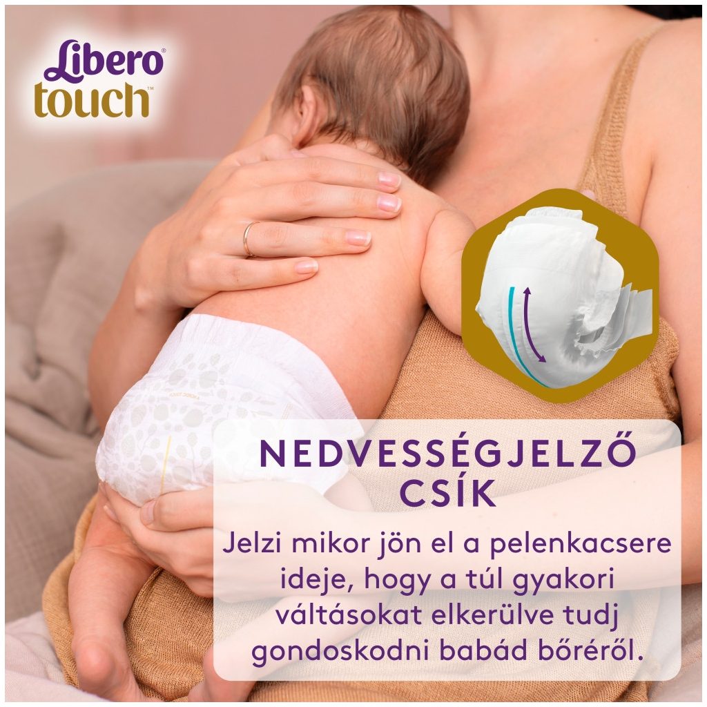 Libero Touch 4 pelenka, 7-11 kg, 44 db