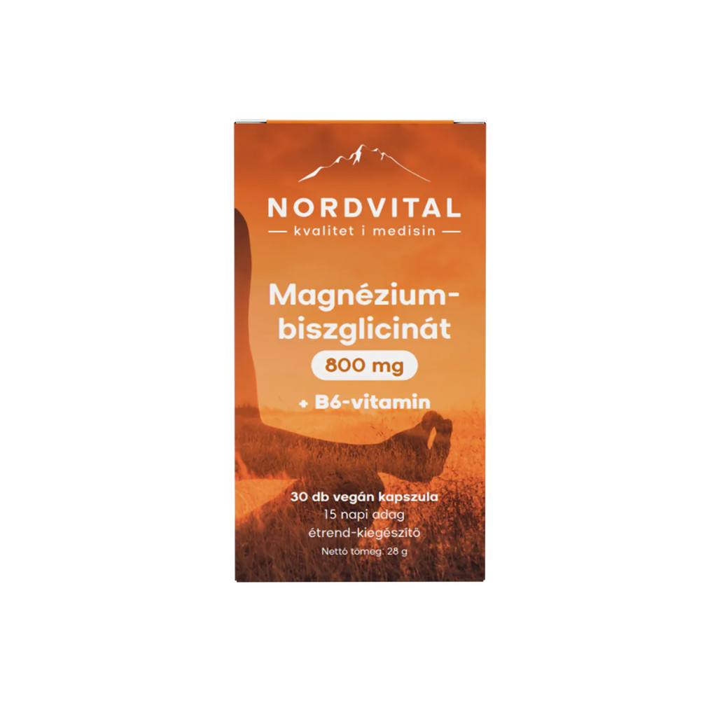 Nordvital Magnézium-biszglicinát (30 db)