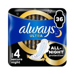 Always Ultra Secure Night betét 4-es méret (36 db)