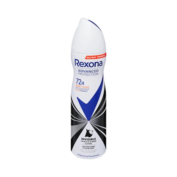 Rexona Advanced Protection Invisible Black&White izzadásgátló aeroszol (150 ml)