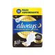 Always Ultra Secure Night Extra egészségügyi szárnyas betét, 5-ös méret (32 db)