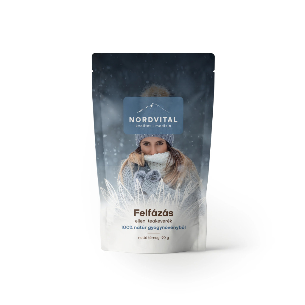 Nordvital Felfázás teakeverék (90 g)