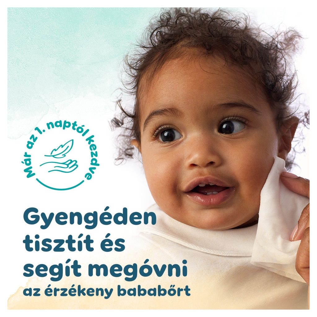 Pampers Harmonie Protect & Care nedves törlőkendő (44 db)