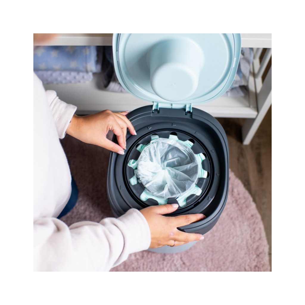 Tommee Tippee Twist&Click Sangenic pelenkatároló szemetes (kuka), kék