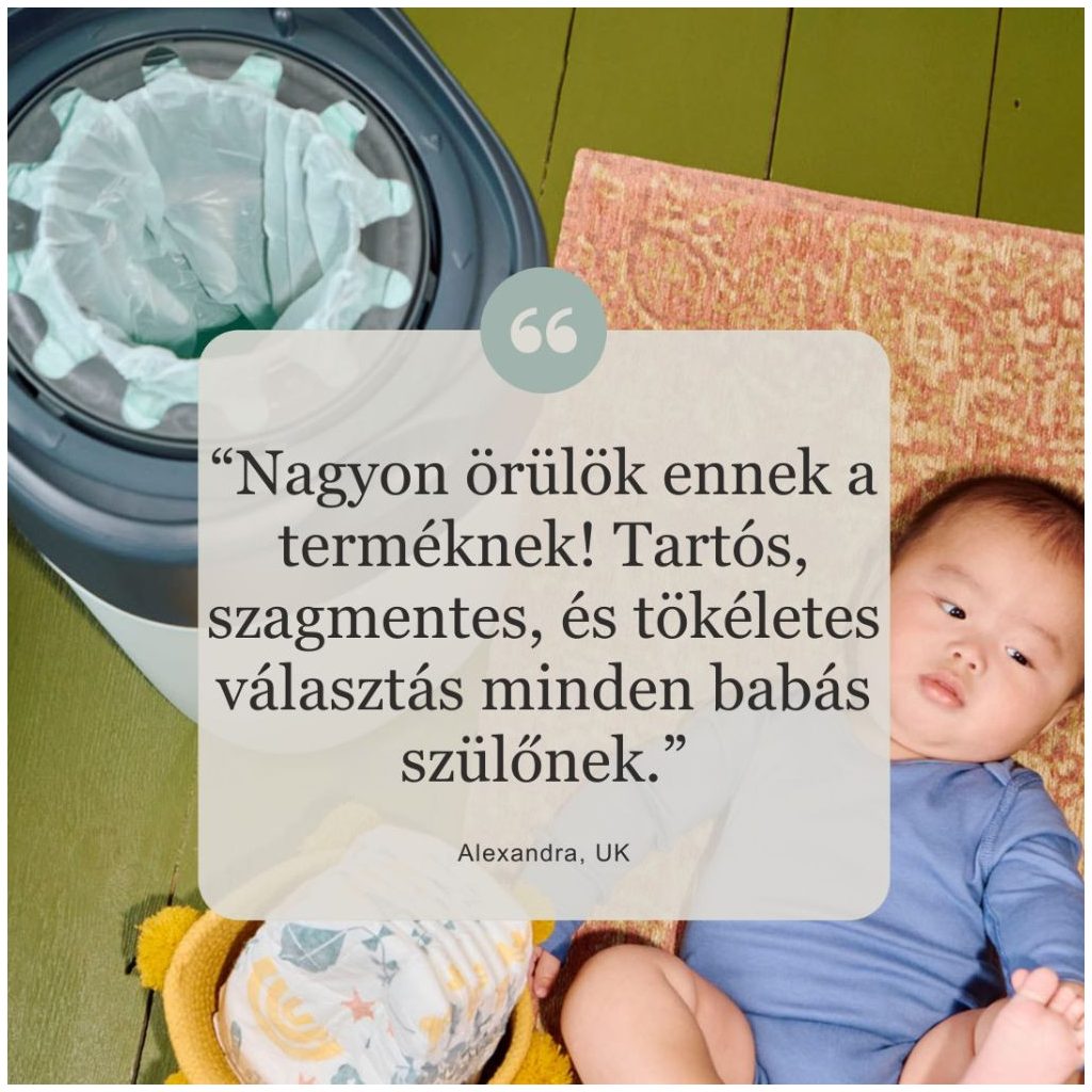 Tommee Tippee Twist&Click Sangenic TEC pelenka kuka utántöltő (3 db)