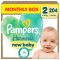 Pampers Harmonie pelenka 2, 4-8 kg, HAVI PELENKACSOMAG 204 db