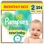 Pampers Harmonie pelenka 2, 4-8 kg, HAVI PELENKACSOMAG 204 db