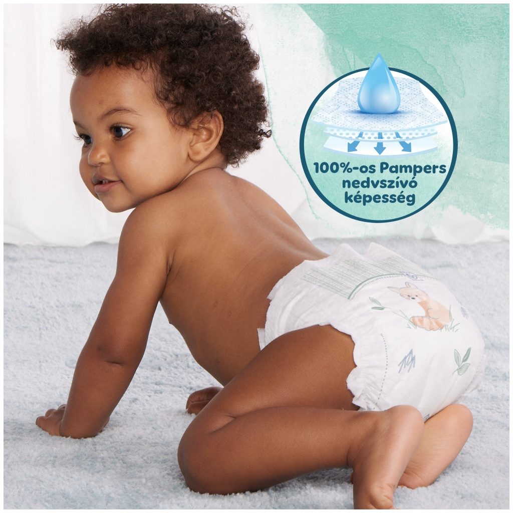Pampers Harmonie pelenka 2, 4-8 kg, HAVI PELENKACSOMAG 204 db