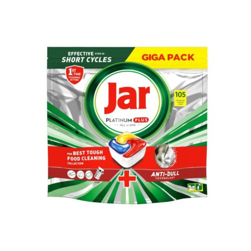 Jar Platinum Plus Lemon All In One mosogatókapszula (105 db)