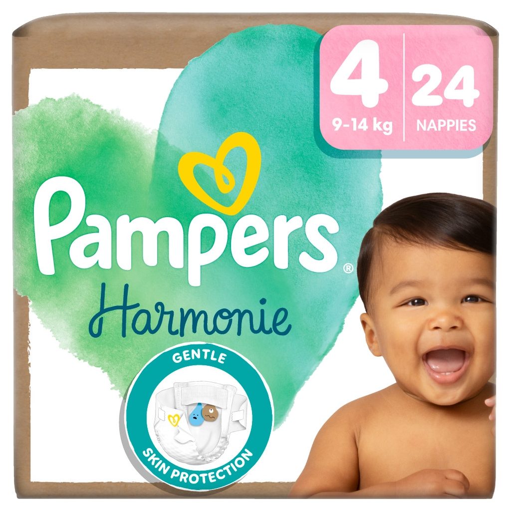 Pampers Harmonie pelenka 4, 9-14 kg, 24 db
