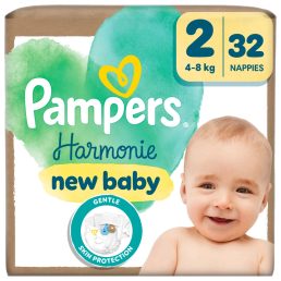 Pampers Harmonie pelenka 2, 4-8 kg, 32 db