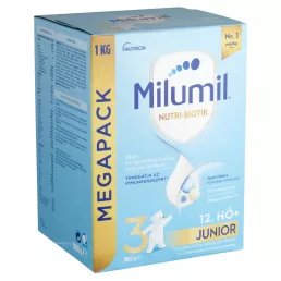   Milumil 3 Junior tejalapú anyatej-kiegészítő tápszer 12 hó+ (1000 g)