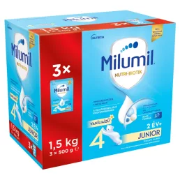Milumil 4 Vaníliaízű Junior ital 24 hó+ (1000 g)