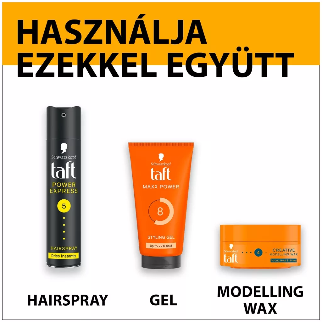 Taft Looks Creative hajformázó wax (75 ml)