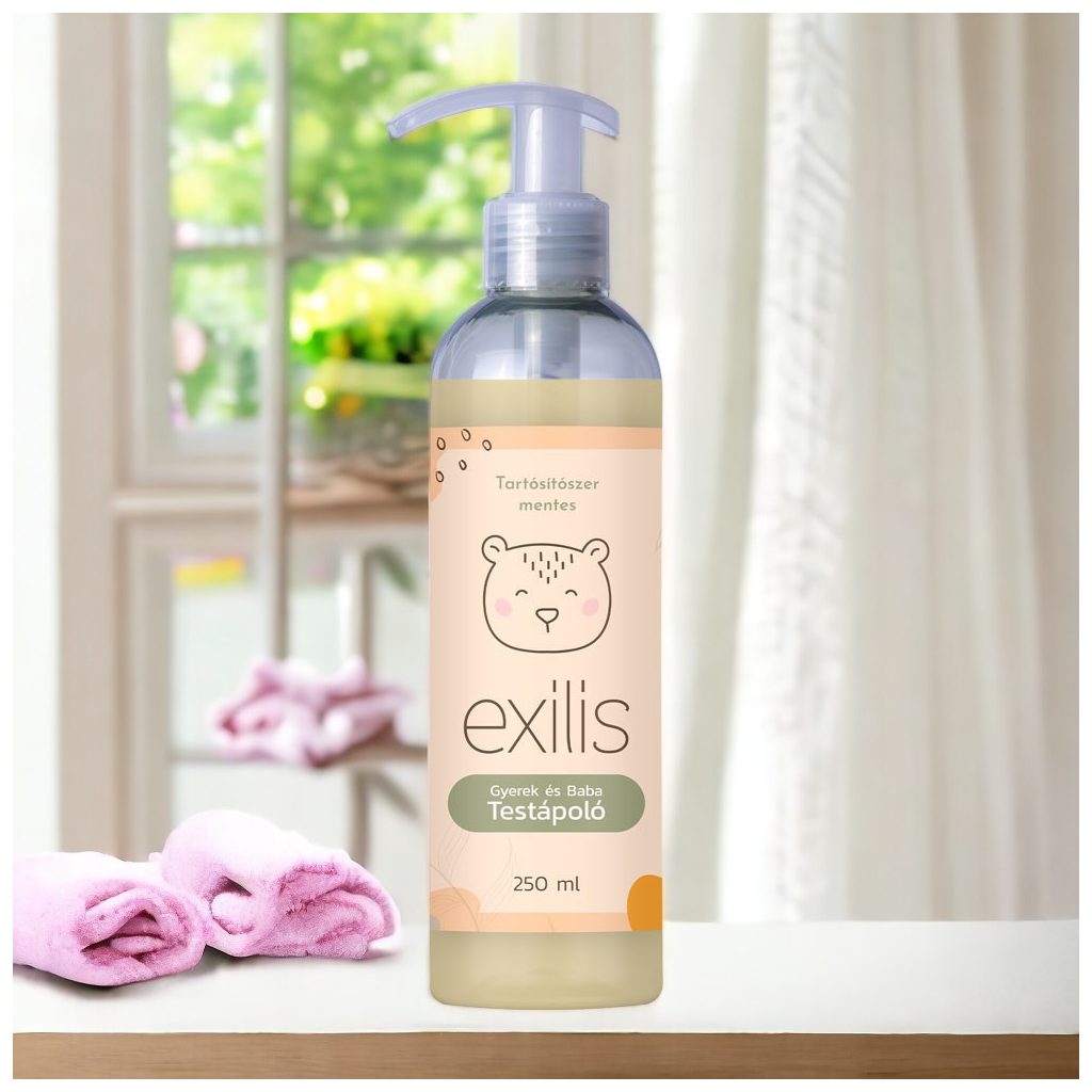 Exilis Gyerek és Baba Testápoló (250 ml)