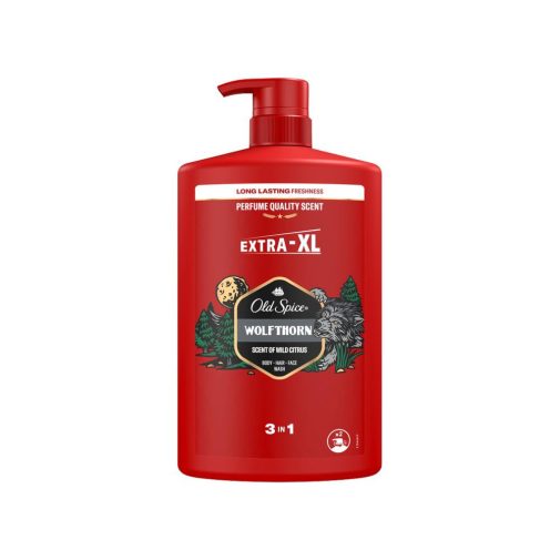 Old Spice Wolfthorn 3 az 1-ben Tusfürdő és Sampon (1000 ml)
