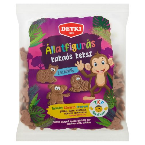 Detki állatfigurás keksz - kakaós (160 g)