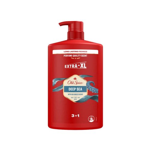 Old Spice Deep Sea 3 az 1-ben Tusfürdő és Sampon (1000 ml)