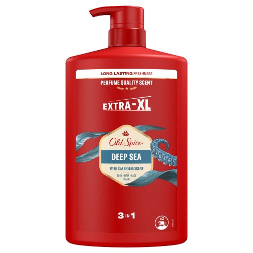 Old Spice Deep Sea 3 az 1-ben Tusfürdő és Sampon (1000 ml)