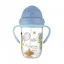 Canpol babies Cseppmentes szívószálas itatópohár nehezékkel, 270 ml, 6 hó+ (kék)