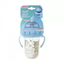 Canpol babies Cseppmentes szívószálas itatópohár nehezékkel, 270 ml, 6 hó+ (kék)