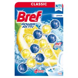 Bref Power Aktiv Lemon toalett frissítő (3x50 g)