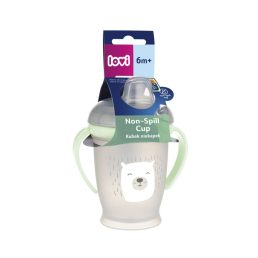   LOVI Sippy Master cseppmentes itatópohár, 250 ml (6 hó+) - Buddy Bear