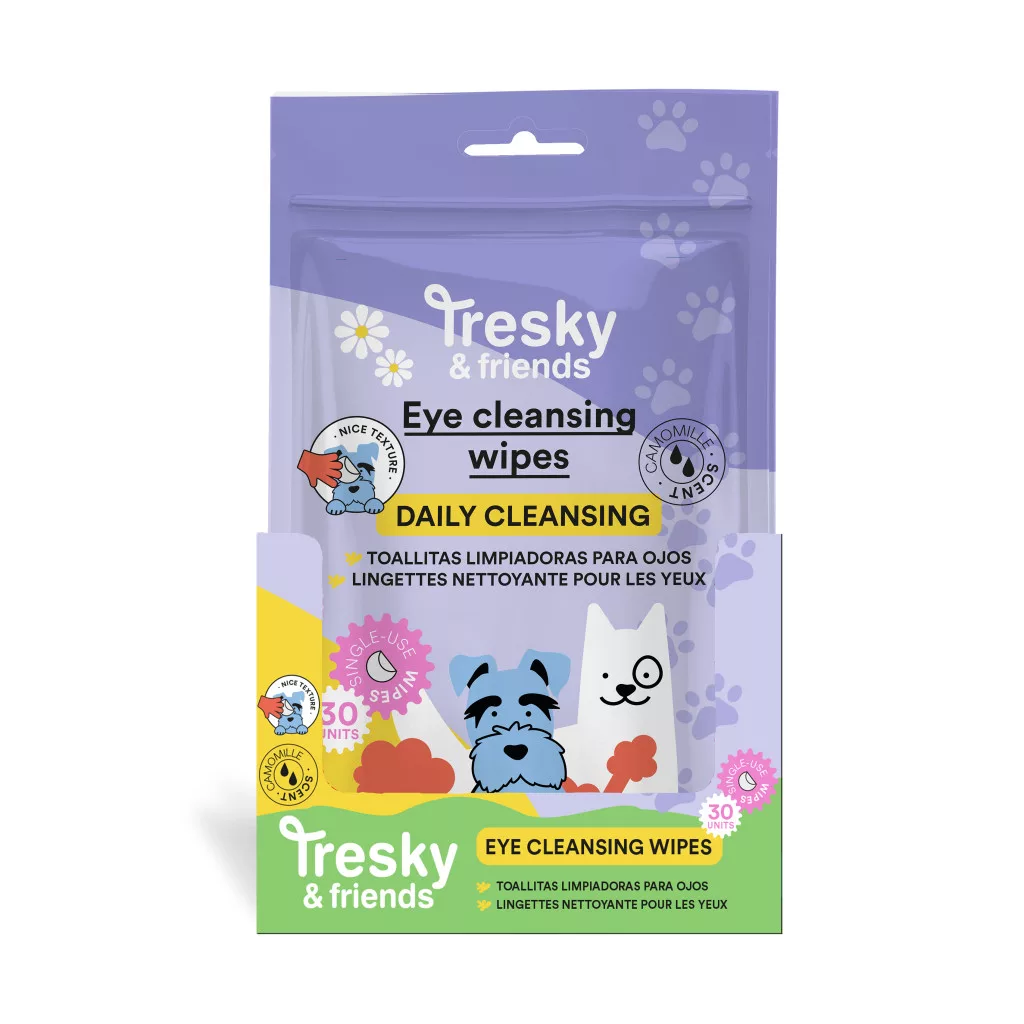 Tresky&Friends szemtisztító kendők (30 db)