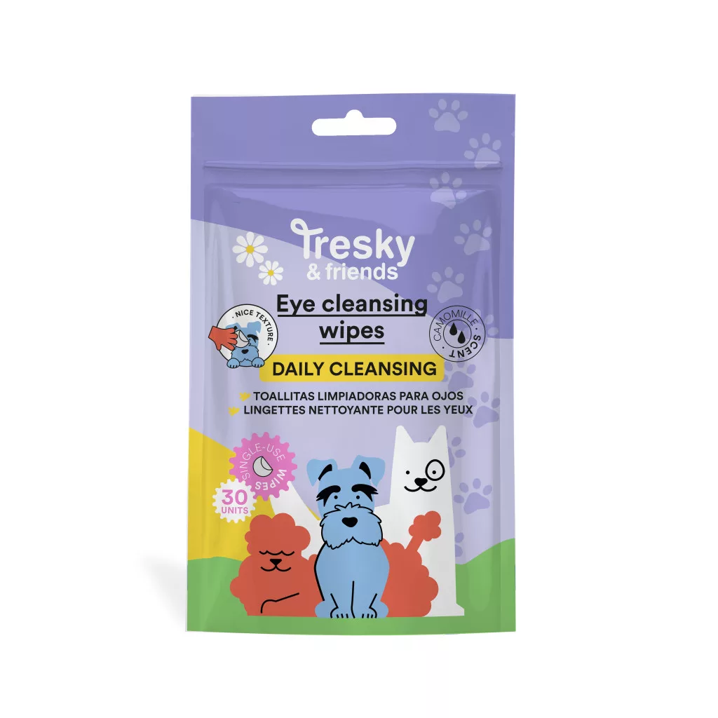 Tresky&Friends szemtisztító kendők (30 db)