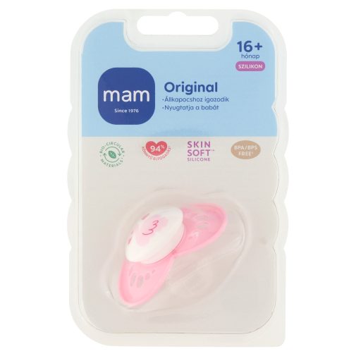 MAM Original szilikon játszócumi 16 hó+ (fiús)