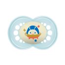 MAM Original Night szilikon játszócumi 6 hó+ (fiús)