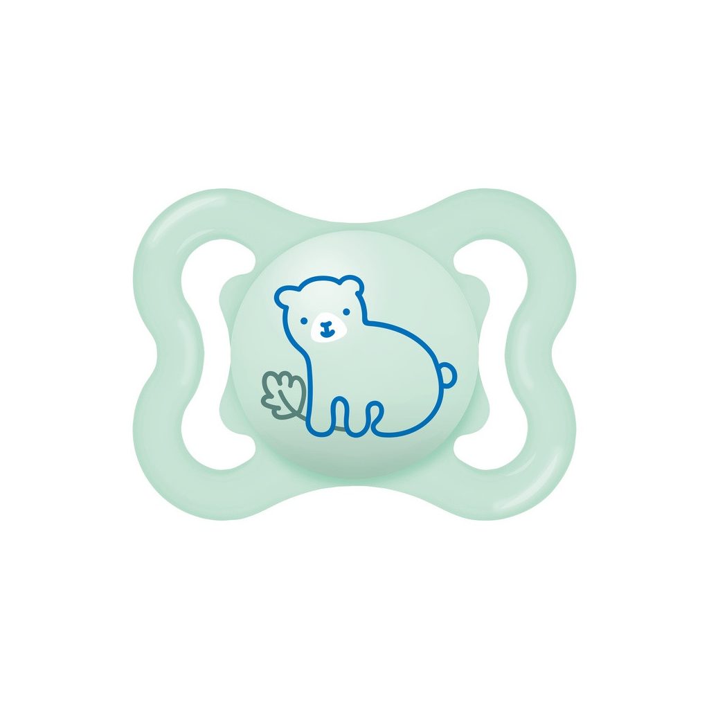 MAM Mini Air szilikon játszócumi 0+ hónap (unisex)