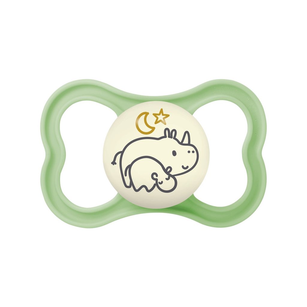 MAM Air Night szilikon játszócumi 16 hó+ (fiús)