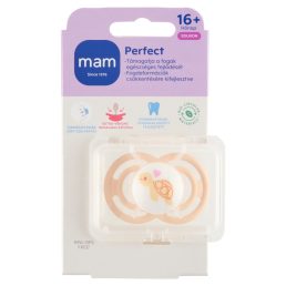 MAM Perfect szilikon játszócumi 16 hó+ (fiús)