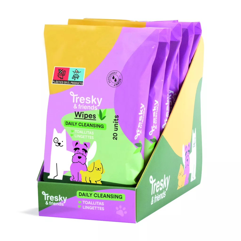Tresky&Friends törlőkendők (20 db)