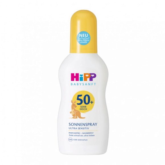 Hipp Babysanft napvédő spray, naptej SPF50+ 150 ml